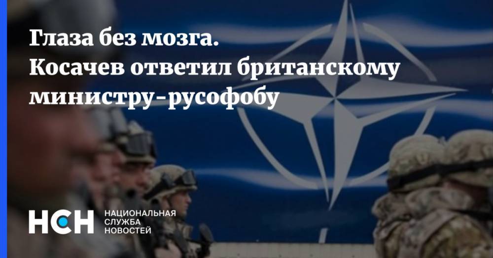 Константин Косачев - Бен Уоллес - Глаза без мозга. Косачев ответил британскому министру-русофобу - nsn.fm - Россия - США - Украина - Англия - Австралия - Канада - Новая Зеландия