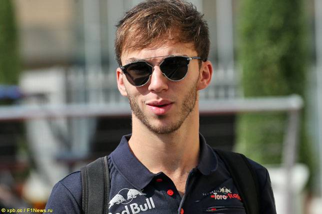 Пьер Гасли: Хорошо, что визор был закрыт! - f1news.ru - Абу-Даби