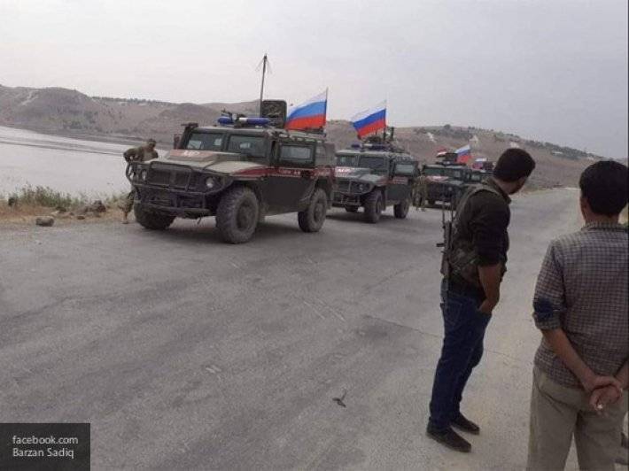 Военные РФ патрулируют новый маршрут близ города Кобани в Сирии - newinform.com - Россия - Сирия - Кобани
