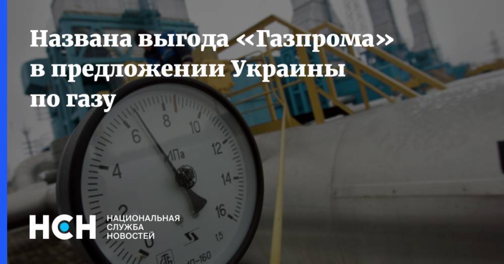 Алексей Оржель - Названа выгода «Газпрома» в предложении Украины по газу - nsn.fm - Россия - Украина