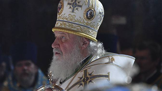патриарх Кирилл - Патриарх Кирилл прекратил поминать главу Элладской церкви - rf-smi.ru