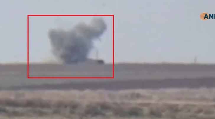 Курды «поприветствовали» турецкий патруль во время перемирия противотанковой ракетой - free-news.su - Сирия - Рас-Эль-Айн