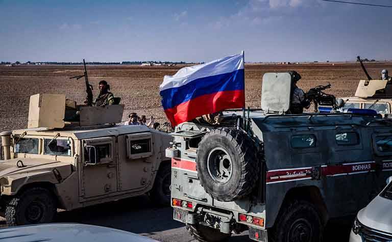 Российские военный усилили патрули и провели разведку нового маршрута на севере Сирии - free-news.su - Россия - Сирия - Кобани