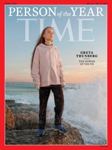 Грета Тунберг стала "человеком года" по версии журнала Time - nakanune.ru - Норвегия - Канада