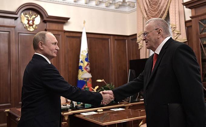 Владимир Путин - Встреча с&nbsp;лидером ЛДПР Владимиром Жириновским - kremlin.ru - Пермь