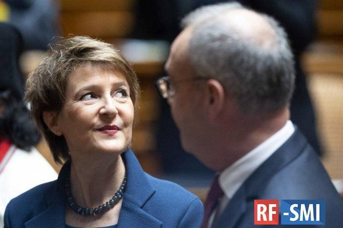 Симонетта Соммаруга - Ги Пармелен - В Швейцарии выбрали президента и вице-президента - rf-smi.ru - Швейцария