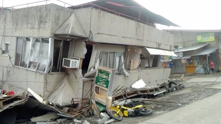 При землетрясении на Филиппинах погибли три человека - 5-tv.ru - Филиппины - Manila