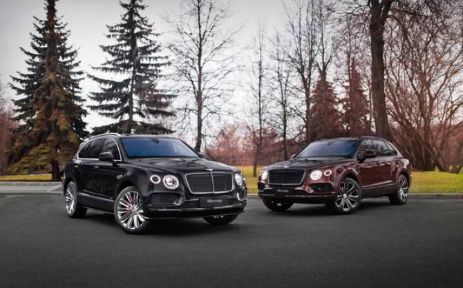 Bentley Bentayga получил две новых версии в России - autostat.ru - Россия