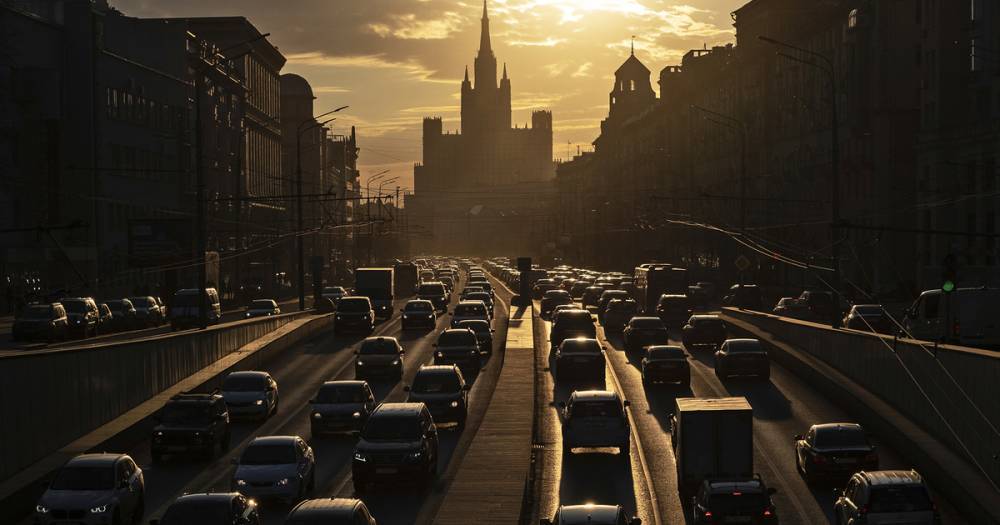 Пробки в Москве достигли девяти баллов - moslenta.ru - Москва - Сретенск