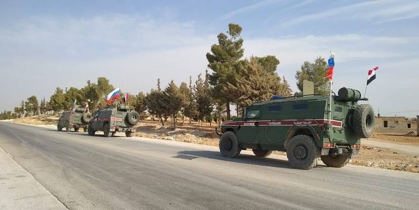 Автомобиль российской военной полиции в Сирии подорвался на мине - ruposters.ru - Россия - Сирия - Турция - Кобани