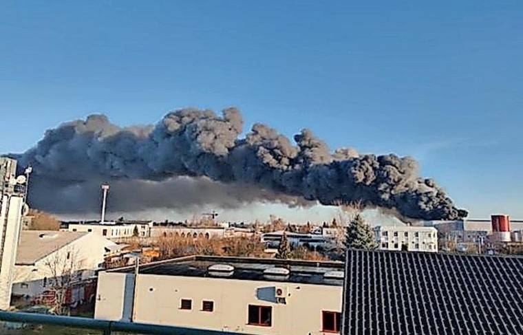 На заводе под Лейпцигом произошли взрывы - news.ru - Германия - земля Саксония