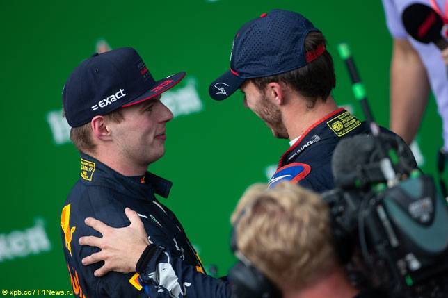 Максим Ферстаппен - Пьер Гасли: Я знал, насколько быстр Макс - f1news.ru