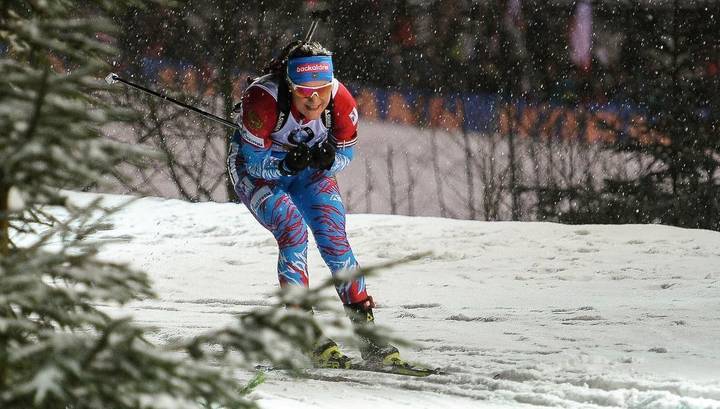 Доротея Вирер - Екатерина Юрлова-Перхт - Линн Перссон - Юрлова-Перхт стала шестой в масс-старте, победу одержала Экхофф - vesti.ru