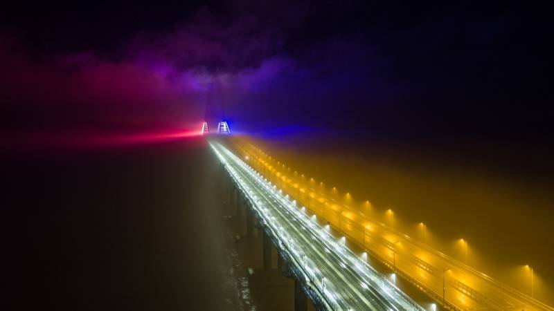 Владимир Путин - Железнодорожная часть Крымского моста откроется для проезда первых поездов 23 декабря - polit.info - Россия - Тамань