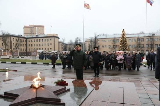 Виктор Золотов - Виктор Золотов встретился с родственниками погибших росгвардейцев - pnp.ru - Россия - Московская обл.