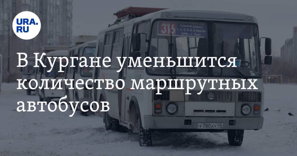 Андрей Потапов - В Кургане уменьшится количество маршрутных автобусов - ura.news - Курган