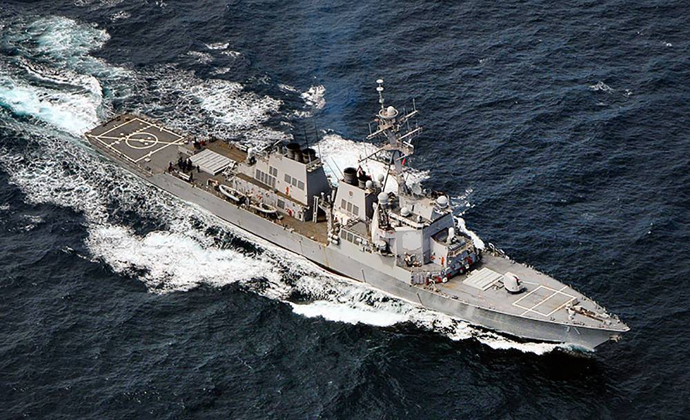 Ракетный эсминец ВМС США прибыл в порт Одессы - tvc.ru - США - Одесса - county Ross