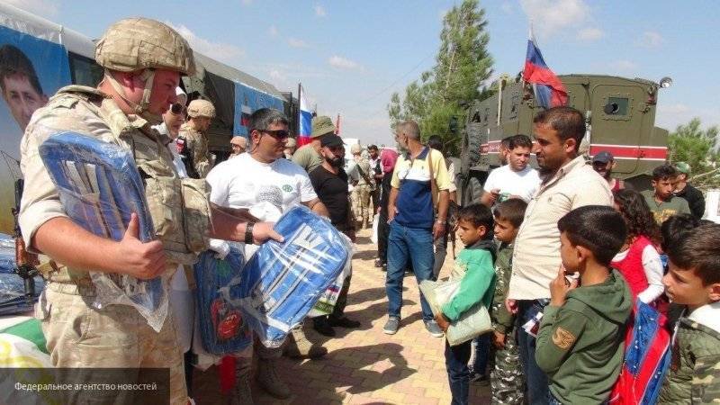 Иван Аркатов - Юрий Боренков - Россия провела две гуманитарные акции, доставив четыре тонны продуктов в Сирию - nation-news.ru - Сирия - провинция Алеппо