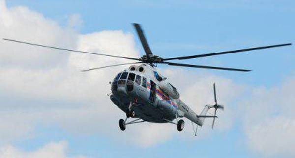 В Красноярском крае жестко приземлился и опрокинулся на бок вертолет Ми-8. Есть пострадавшие - nakanune.ru