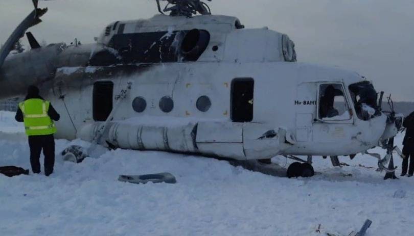 Более 15 человек пострадали при жесткой посадке Ми-8 в Красноярском крае - vm.ru - Красноярский край - район Эвенкийский