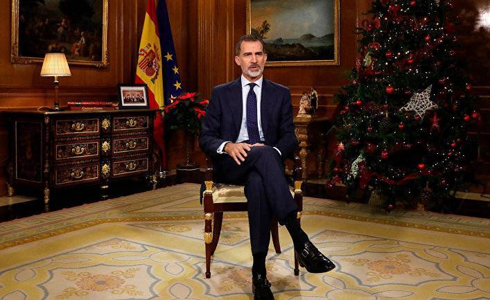 король Филипп VI (Vi) - El País (Испания): король Филипп VI призывает верить в Испанию «в непростые времена» - inosmi.ru - Испания