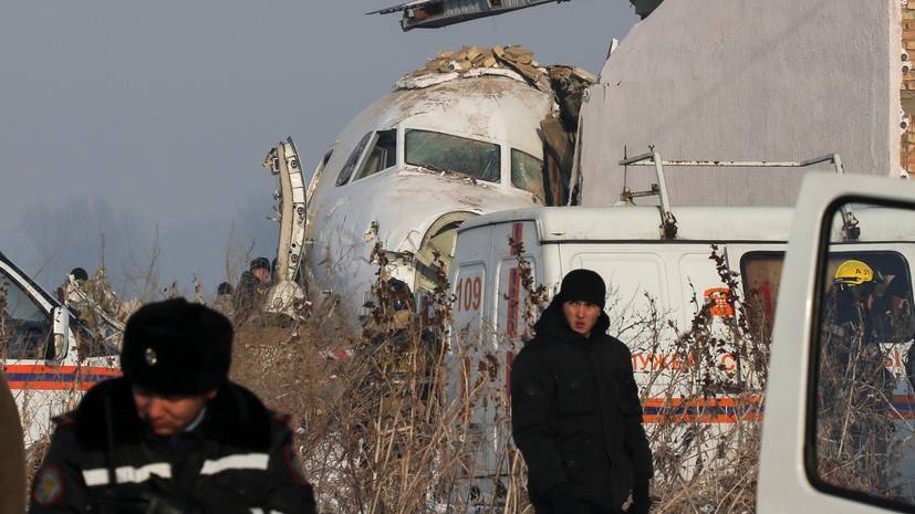 В Казахстане опубликовали поминутную хронологию авиакатастрофы - russian.rt.com - Алма-Ата