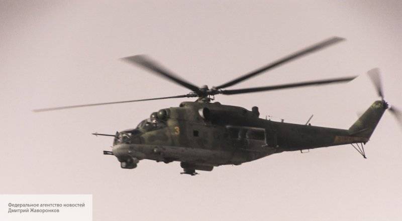 Вертолеты РФ Ми-24 сопроводили военную колонну на севере Сирии - politros.com - Россия - Сирия