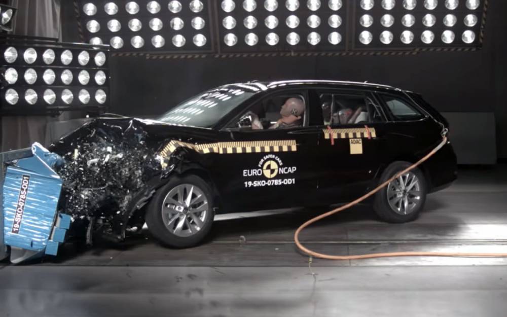 Новая Октавия провалила некоторые краш-тесты Euro NCAP - zr.ru