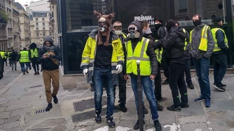 Шествие «желтых жилетов» началось в Париже - polit.info - Франция - Париж - Paris