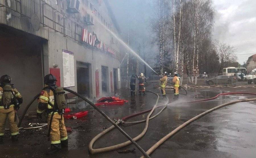 Пожар в здании в Наро-Фоминске полностью ликвидирован - m24.ru - Москва - Фоминск