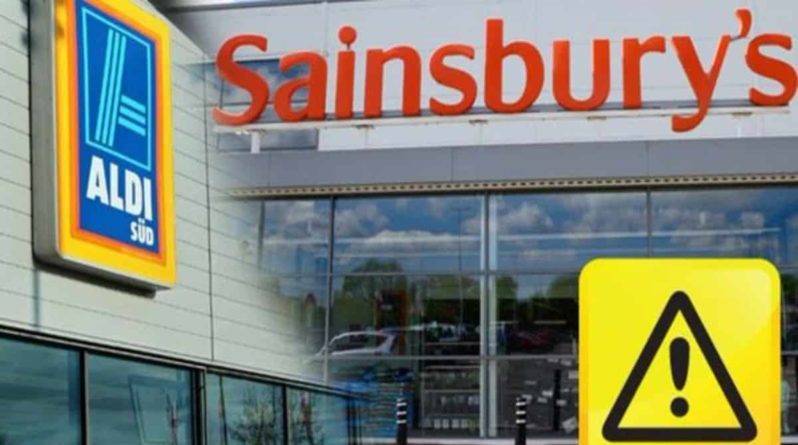 Sainsbury’s и Aldi отзывают ряд товаров из-за собственной оплошности - theuk.one - Великобритания