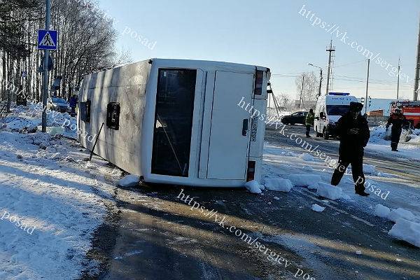 10 человек пострадали в ДТП с автобусом пансионата в Подмосковье - trud.ru - Московская обл. - район Сергиево-Посадский