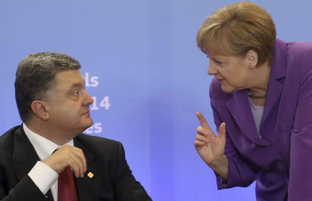Ангела Меркель - Василий Волга - Стало известно, за что Меркель отчитала Порошенко - politnavigator.net - Украина - Киев - Германия