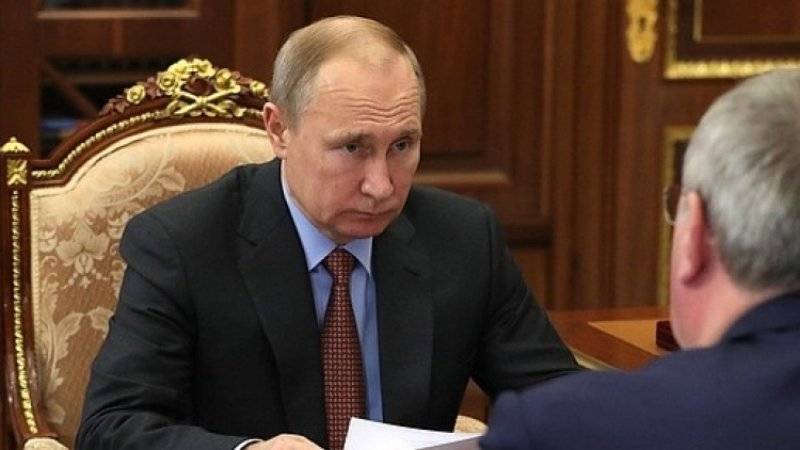 Владимир Путин - Олег Хорохордин - Президент РФ провел рабочую встречу с врио главы Алтая - polit.info - Россия - респ. Алтай