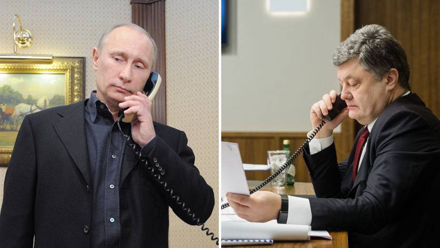 Владимир Путин - Петр Порошенко - Михаил Бабич - Порошенко похвастался жёстким разговором с Путиным по телефону - politnavigator.net - Москва - Россия - Украина - Киев - Минск