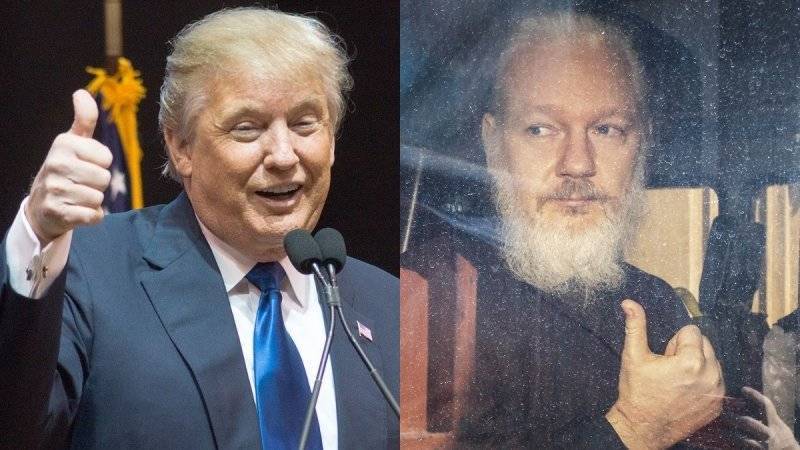 Дональд Трамп - Джулиан Ассанж - Сара Сандерс - Белый дом заявил, что Трамп шутил о любви к Wikileaks - polit.info - США
