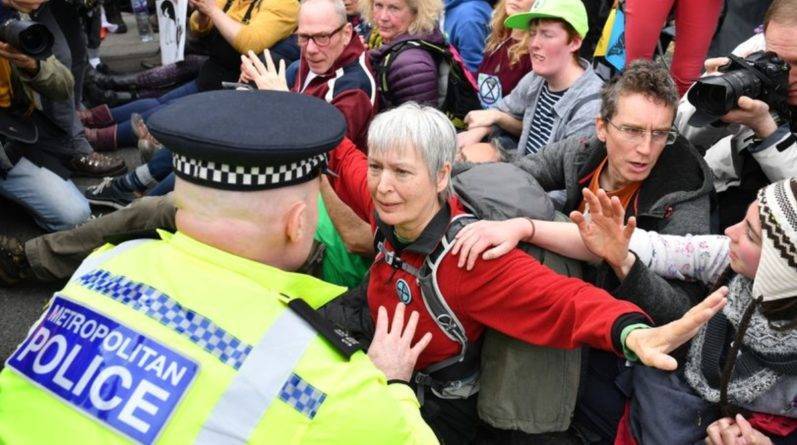 Около 300 протестующих, заблокировавших движение в центре Лондона, были арестованы - theuk.one - Лондон - Великобритания - Протесты