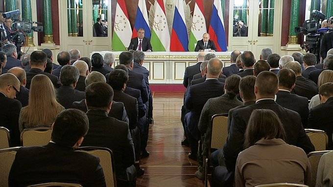 Владимир Путин - Заявления для прессы по итогам российско-таджикистанских переговоров - kremlin.ru - Россия - Таджикистан