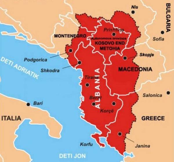 Сербия рассказала об антироссийской подоплёке проекта «Великая Албания» | Политнавигатор - politnavigator.net - Россия - США - Сербия - Косово - Албания