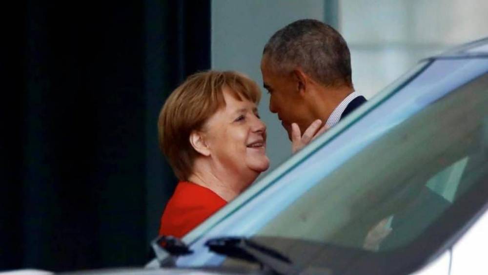 Барак Обама - Ангела Меркель - Берлин - Обама в Берлине: как прошла встреча бывшего президента США и канцлера Германии - germania.one - США - Сирия - Крым - Берлин - Меркель