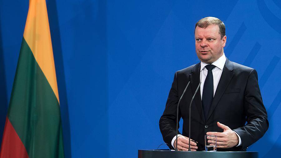Саулюс Сквернялис - Премьер-министр Литвы пообещал уйти в отставку из-за выборов президента - iz.ru - Литва