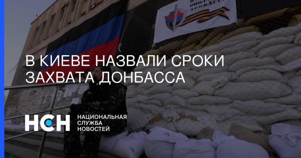Олег Царев - Сергей Наев - В Киеве назвали сроки захвата Донбасса - nsn.fm - Украина