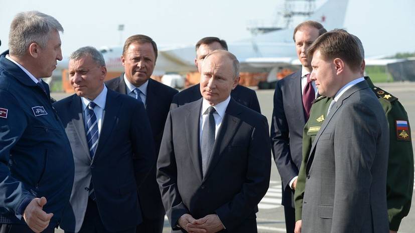 В Казани Путину показали модернизированные Ту-160 и Ту-22 - russian.rt.com - Казань - Астраханская обл.