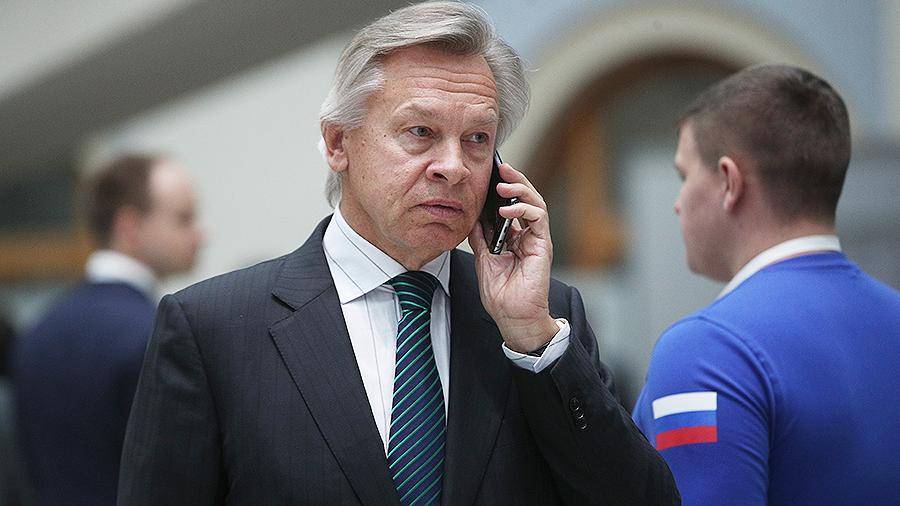 Владимир Зеленский - Алексей Пушков - Павел Климкин - Пушков высмеял ультиматум Климкина о санкциях против России - iz.ru - Москва - Россия - Украина - Киев