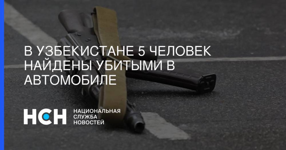 В Узбекистане 5 человек найдены убитыми в автомобиле - nsn.fm - Узбекистан - Самаркандская обл.