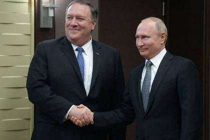 Владимир Путин - Майк Помпео - Помпео назвал три точки сближения России и США - lenta.ru - Россия - США - КНДР - Сочи - Афганистан