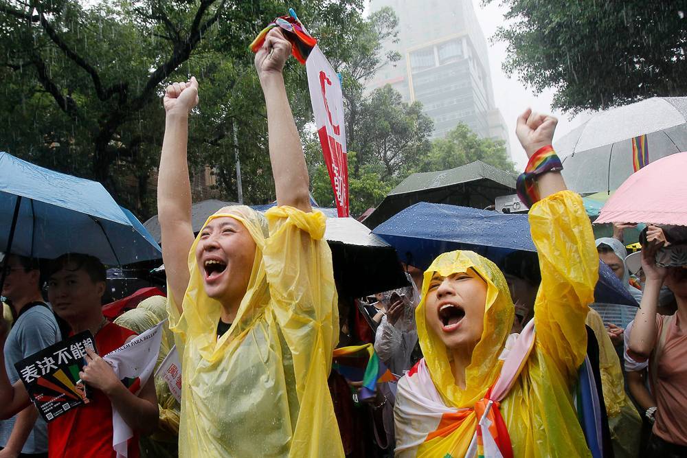 Цай Инвэнь - Парламент Тайваня принял законопроект, который разрешает однополые браки - rtvi.com - Китай - Тайвань