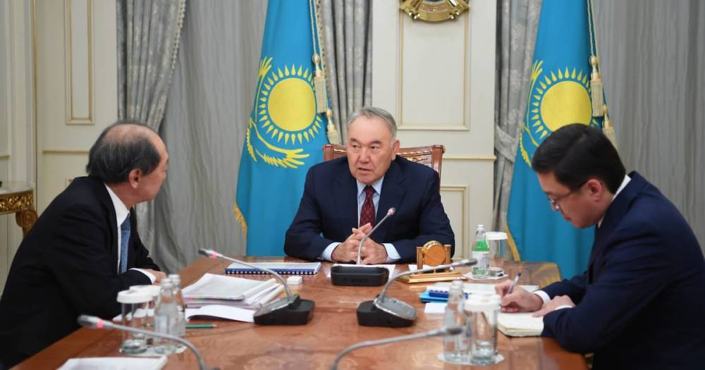 Нурсултан Назарбаев - Елбасы встретился с президентом «Назарбаев Университет» Шигео Катсу - nur.kz - Казахстан