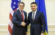 Владимир Гройсман - Рик Перри - Украина и США обсудили вопрос Северного потока-2 - korrespondent.net - Россия - США - Украина