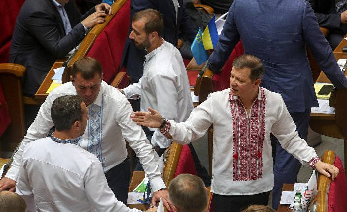 Владимир Зеленский - Ирина Геращенко - Олег Ляшко - Обозреватель: на Украине пройдут досрочные выборы в Раду - inosmi.ru - Украина